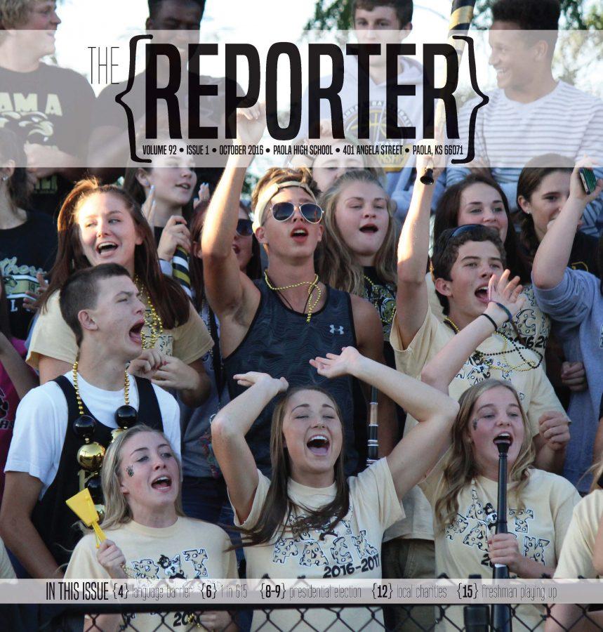 The Reporter- Issue 1 October 2016